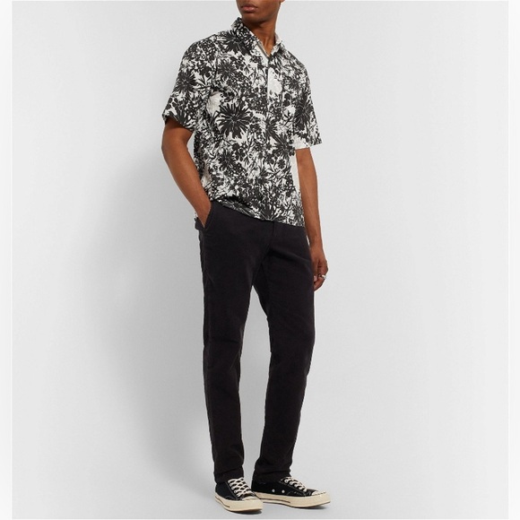 🆕 Norse Projects - Carsten Floral-Print Cotton Shirt SZ MED - Picture 1 of 7